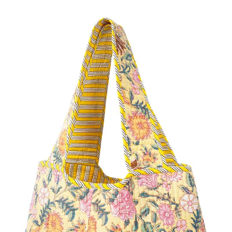 senora-yellow-quilted-cotton-tote-handbag senora-yellow-quilted-cotton-tote-handbag