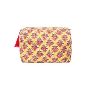 senora-yellow-cotton-cosmetics-pouch