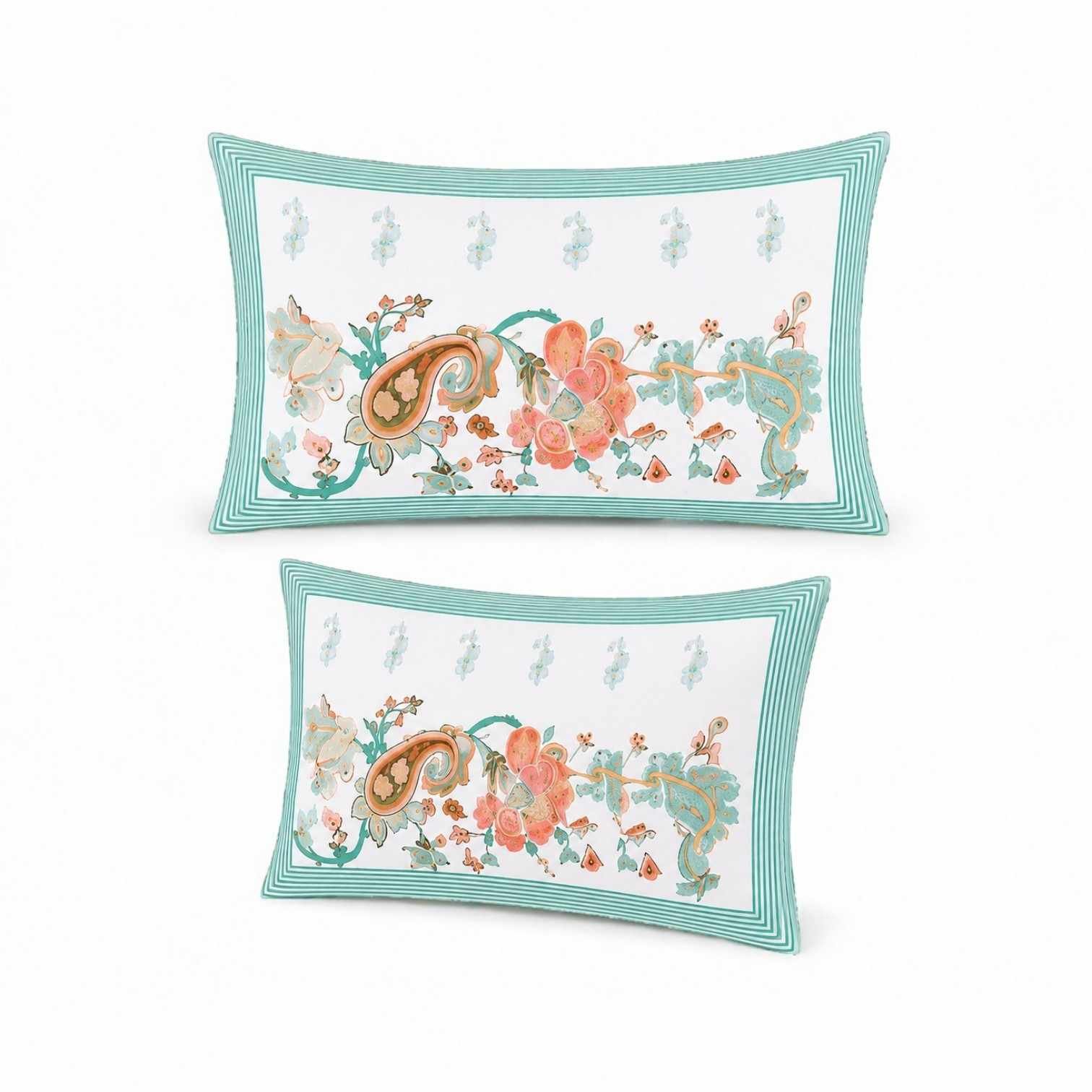 Soft & Breathable 300 TC Super King Cotton Floral Bedsheet