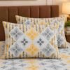 Designer 180 TC Ornamental Print Bedsheet for King Size Bed