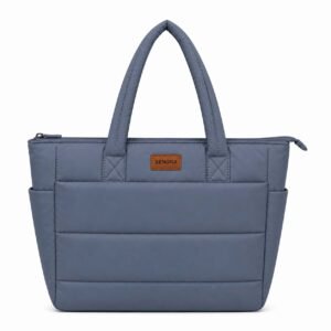 SENORA Padded Tote Bag for Women – Lightweight Office & Travel Handbag