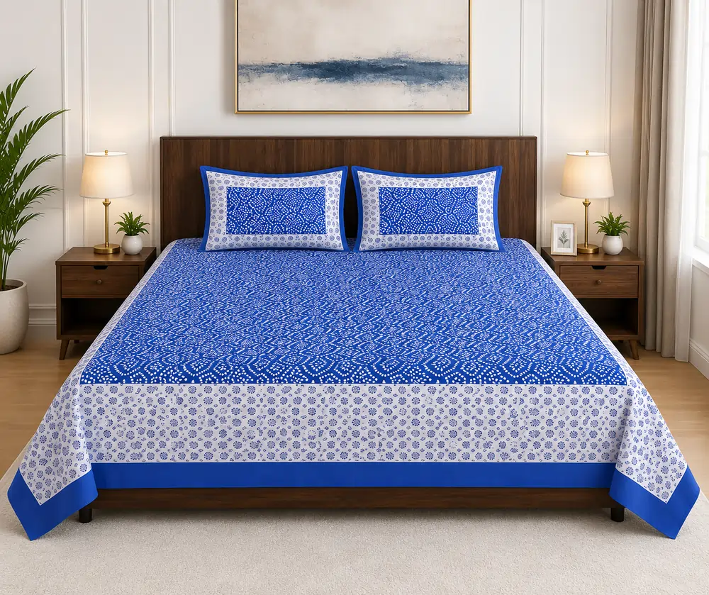 SENORA Lifestyle Premium Cotton Queen Size Bedsheet SENORA Lifestyle Premium Cotton Queen Size Bedsheet