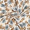 SENORA Lifestyle Block Print Cotton Bedsheet