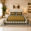 SENORA Lifestyle Super King Cotton Bedsheet 108 × 108 Inches with 2 Pillow Covers