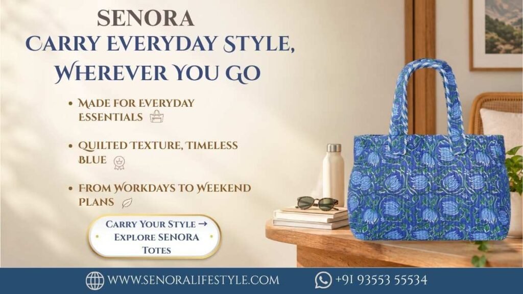 senora-blue-quilted-cotton-tote-bag-front-SENORA